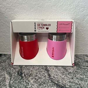 Stanley 2pk 10 oz Stainless Steel
Everyday Go Tumblers Target Red/Cotton‎ Candy